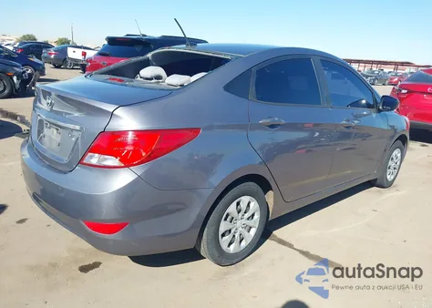 2017 Hyundai Accent Se z USA, uszkodzony, nr VIN KMHCT4AE3HU244716